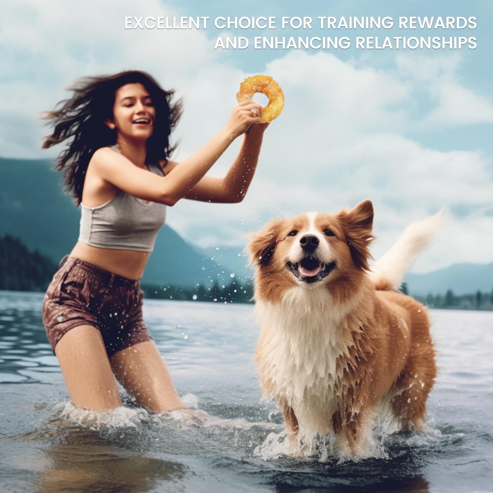 Pawmate grain-free dog treats close-up suitable for grain-free diets