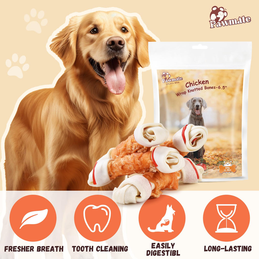 Pawmate long-lasting chew provides mental stimulation and canine satisfaction.