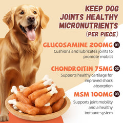 Pawmate rawhide-free dog treat, safe, chewable snack that supports dental hygiene.