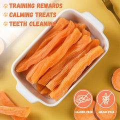 Grain-free Pawmate Sweet Potato batch suggests wholesome ingredients for sensitive dogs.