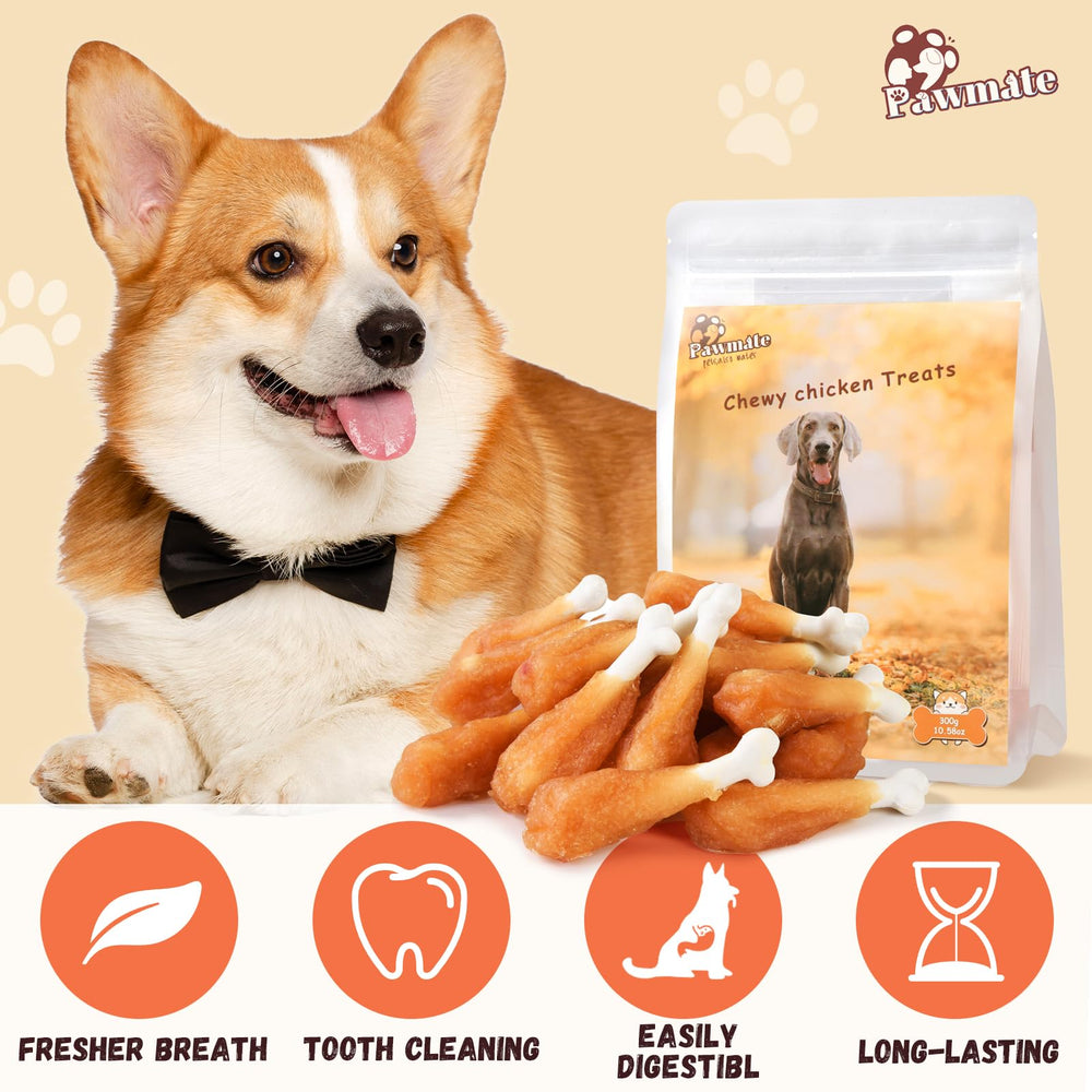 Pawmate taurine-added dog treat for broader nutrient coverage and heart support.