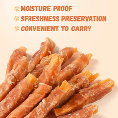 Pawmate taurine-enriched dog treat packaging signals potential heart and eye support.