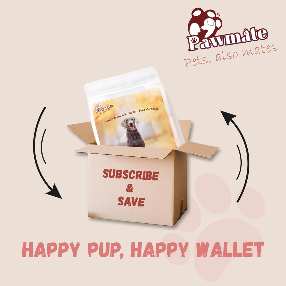 Pawmate training reward chew shown for canine education