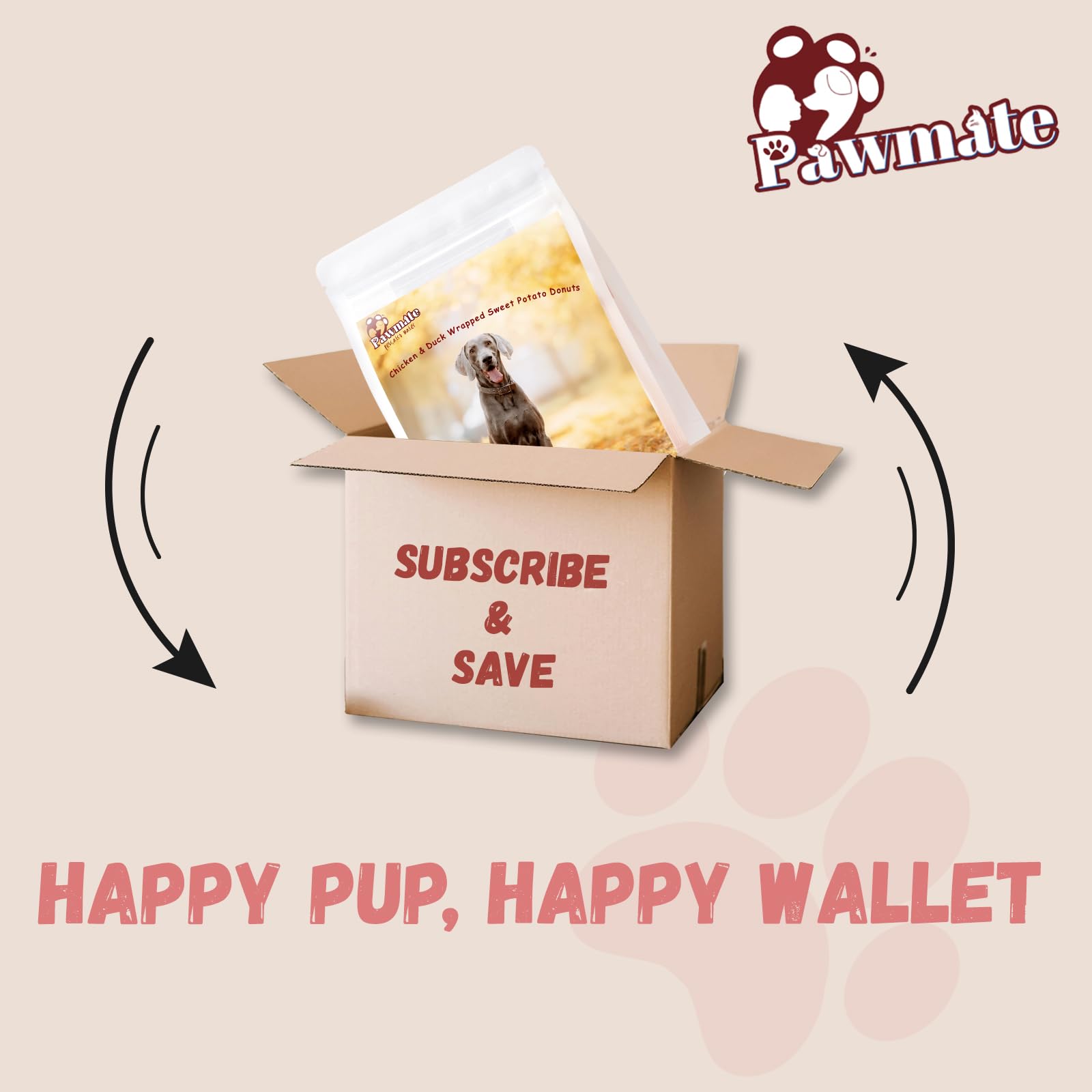 Pawmate training rewards session with dog, effective for positive reinforcement.