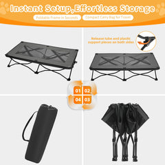 PAWMMO carrying bag makes transport and compact storage easy.