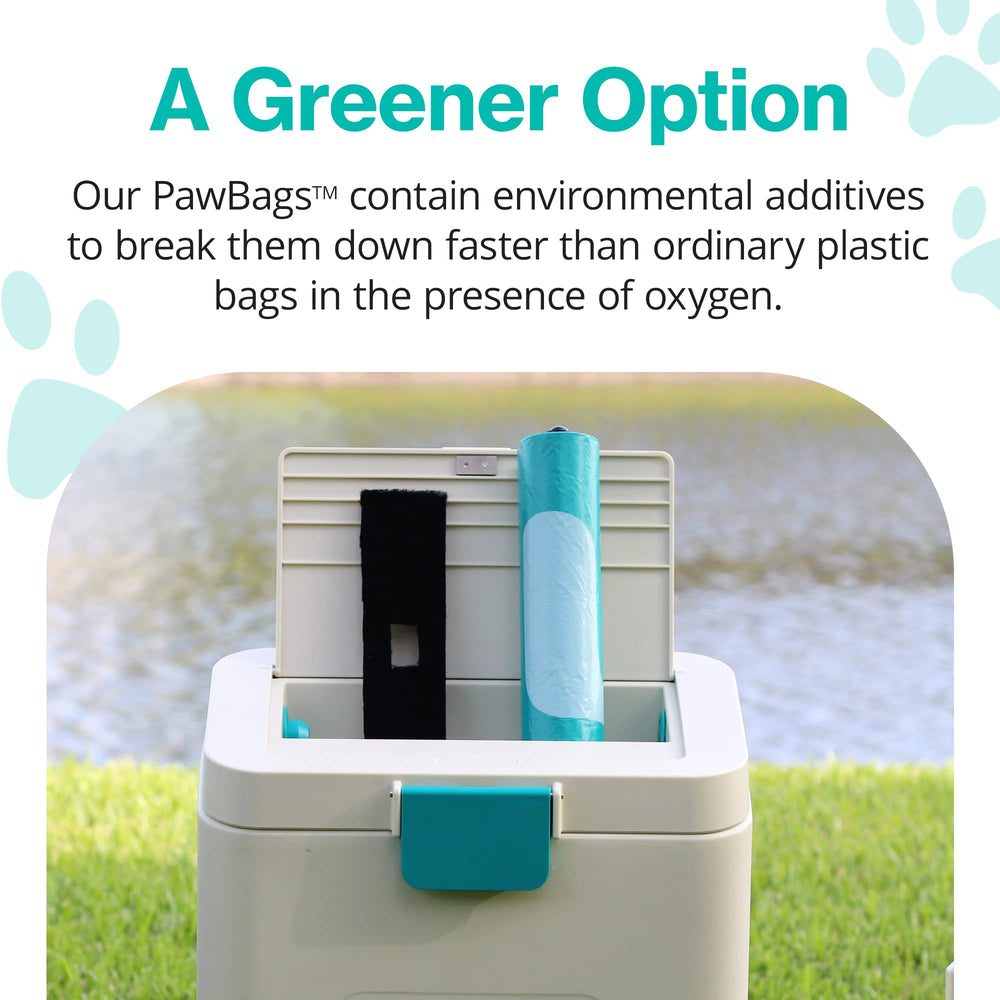 PawPail ideal for indoor or outdoor dog waste tasks.