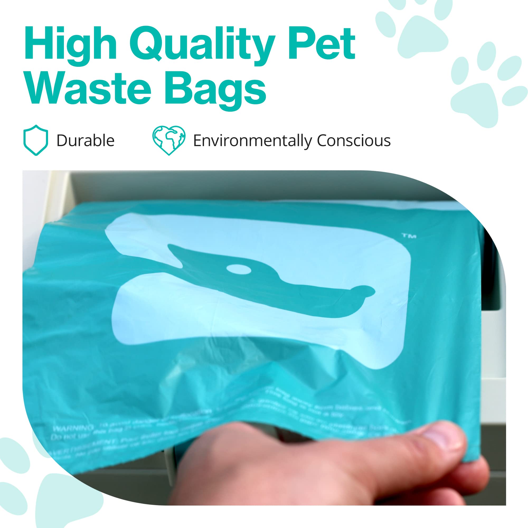 PawPail durable leakproof bags provide reliable containment for dog waste on outdoor outings.