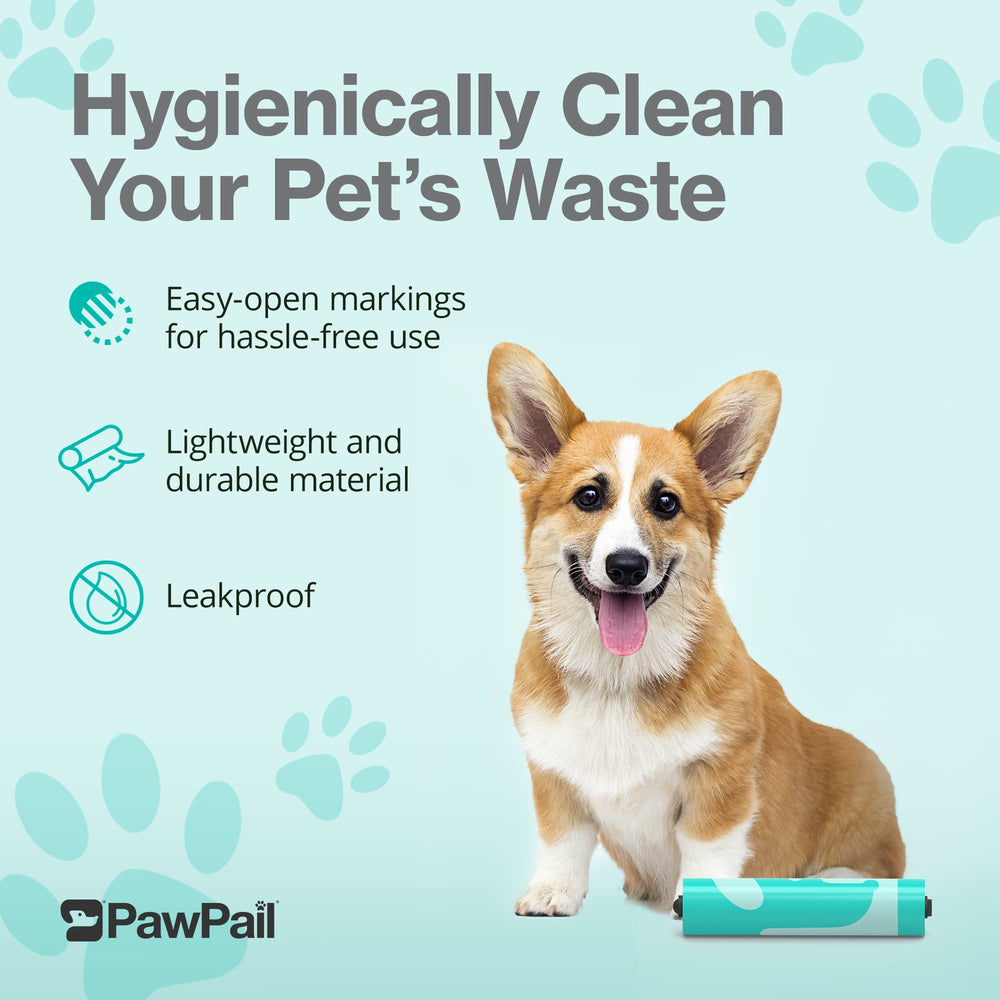PawPail roll fits inside the Pet Waste Station lid for convenient storage.