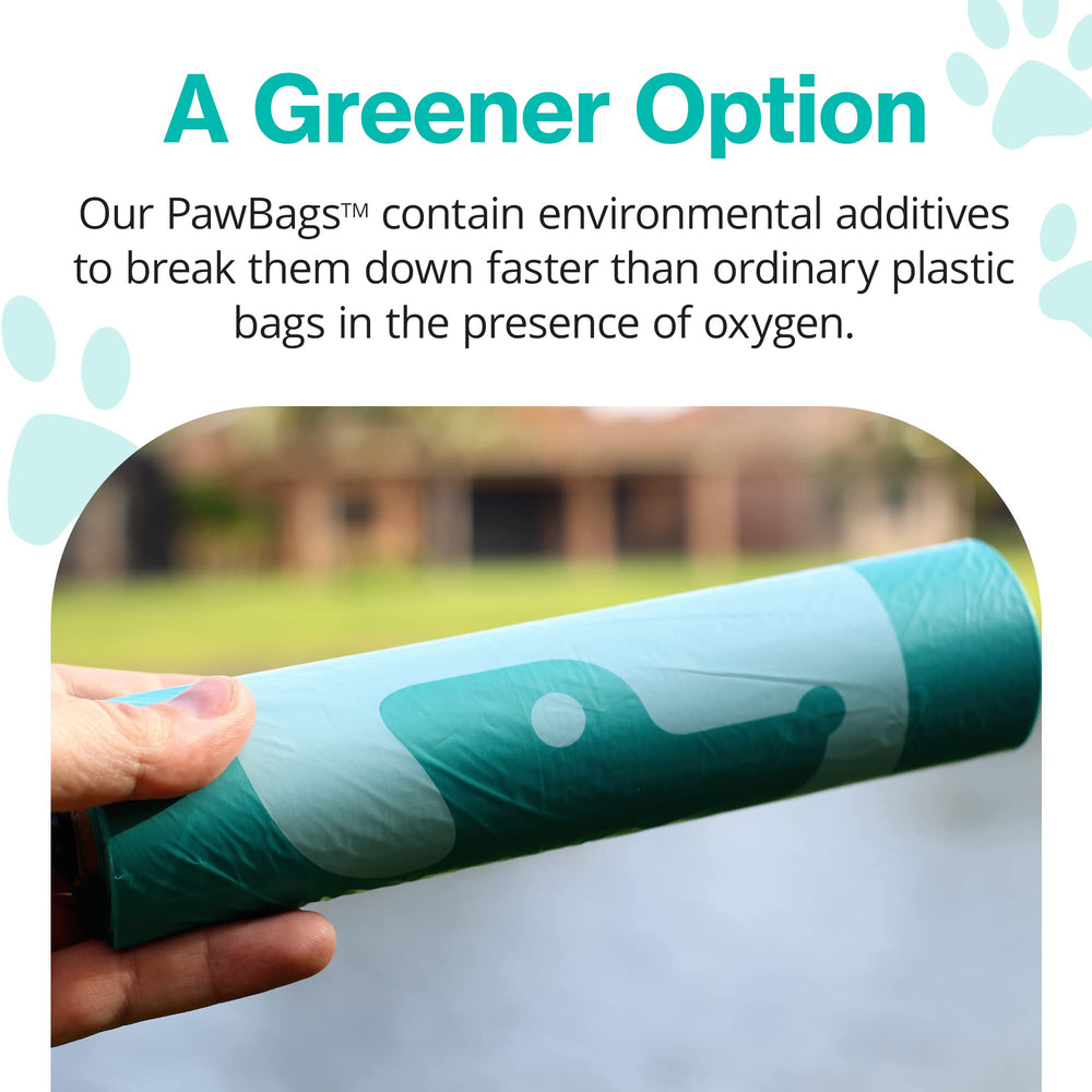 PawPail waste-station bags fit lids for organized pet waste.