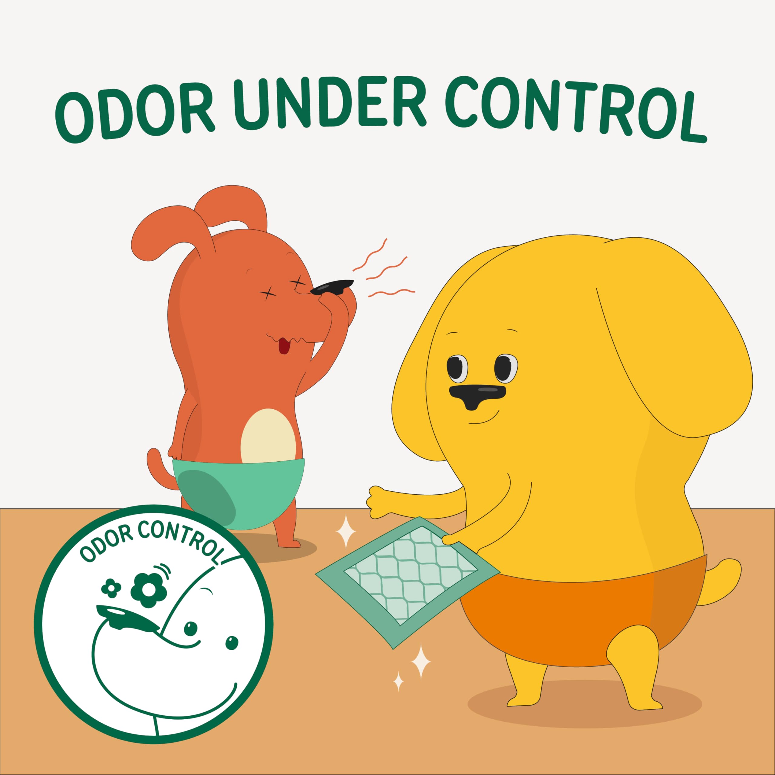 PAWPANG incontinence liner helps manage leaks with comfort.