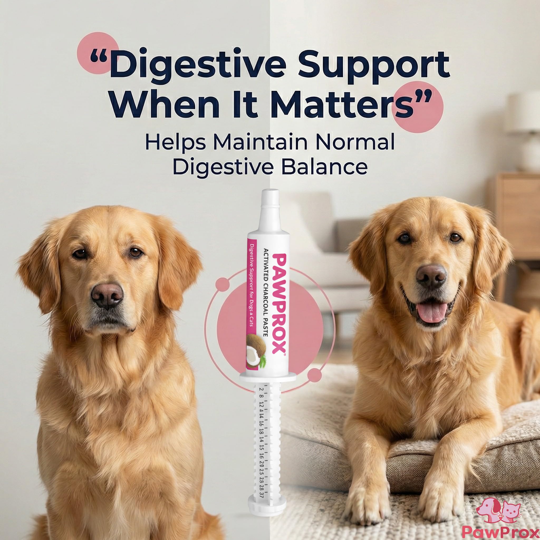 PawProx gel diluted with water for skin comfort