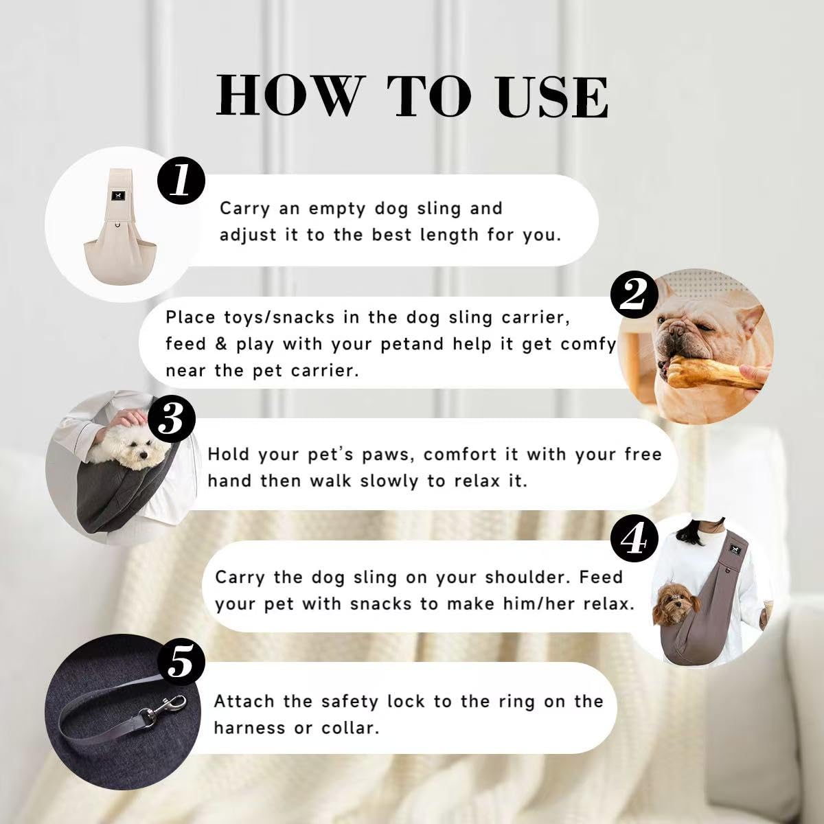 PAWPUBBY adjustable opening tightens securely around a tiny companion.
