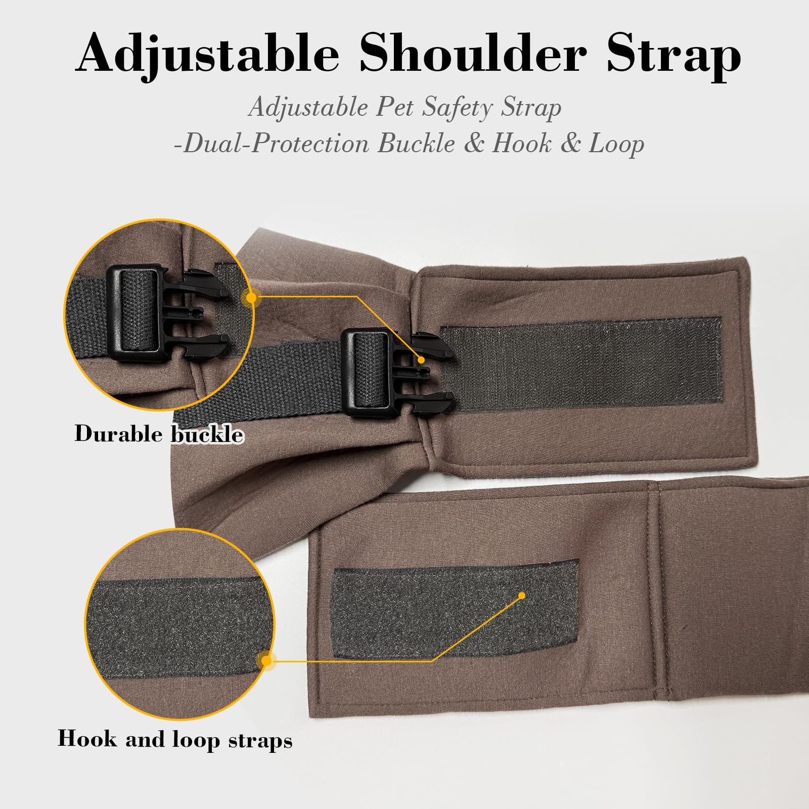 PAWPUBBY dog sling in soft breathable fabric keeps pets cool and comfortable