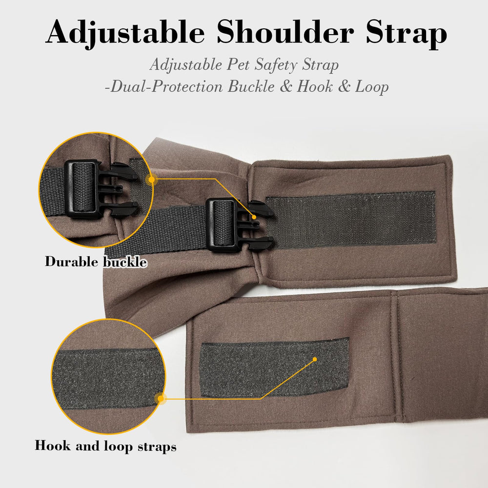 PAWPUBBY dog sling in soft breathable fabric keeps pets cool and comfortable
