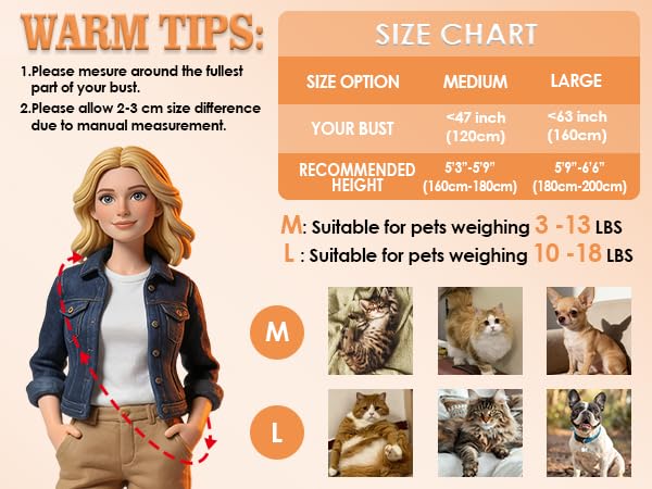 PAWPUBBY Plus Size Soft Cat Sling delivers hands-free comfort for errands with your cat