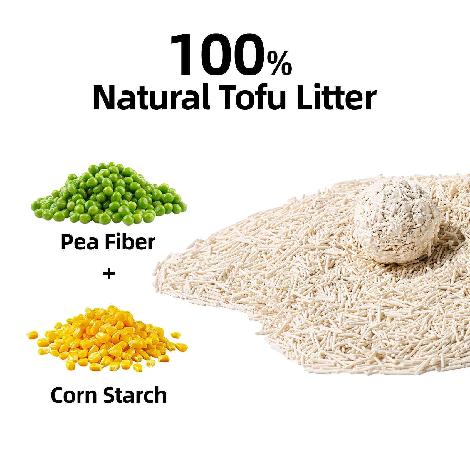Pawpuff Tofu Cat Litter odor control to keep rooms fresh