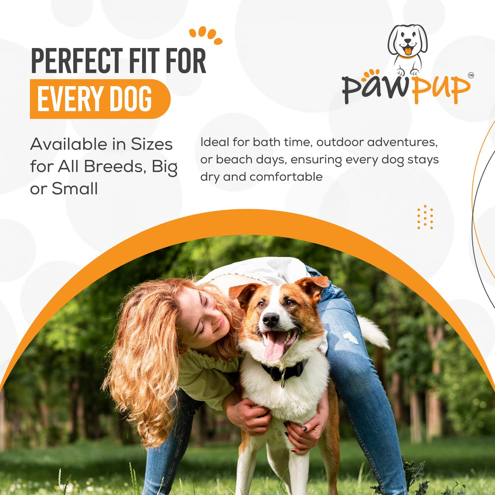 PAWPUP lightweight, travel-friendly towel for on-the-go dries
