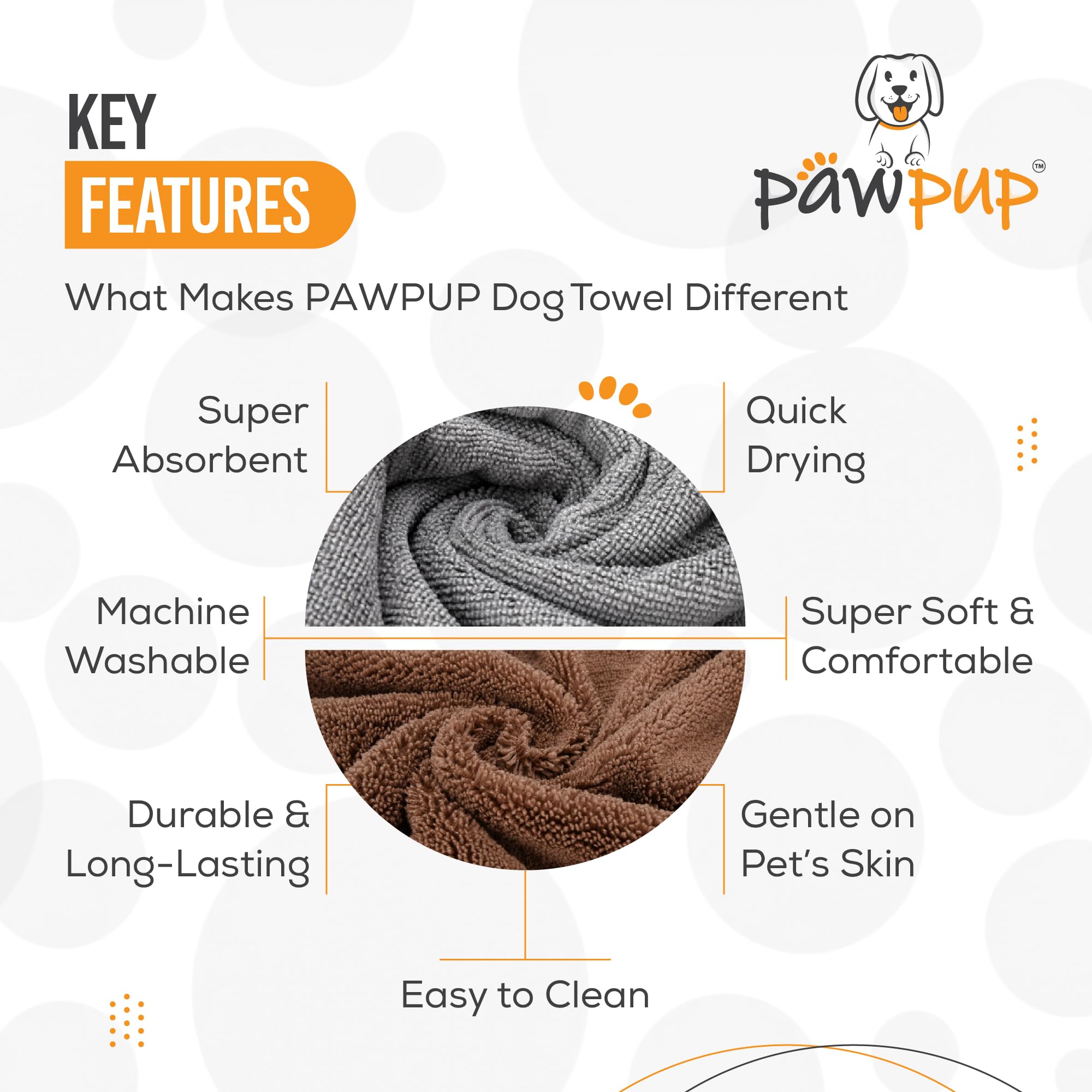 PAWPUP multi-use towel as crate liner
