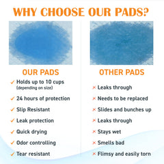 Paws & Claws small pad top view highlighting compact size and use