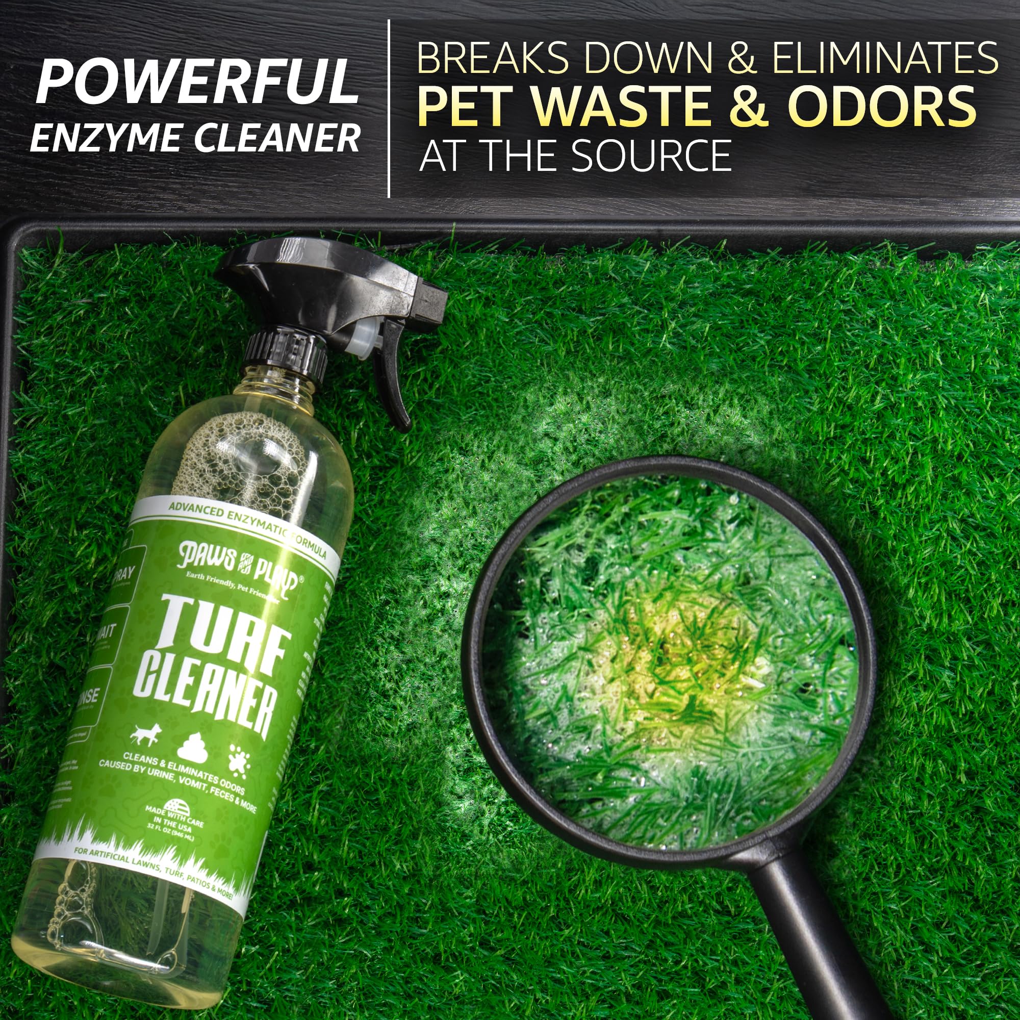 Paws and Play artificial-grass odor elimination helping spaces stay fresh.