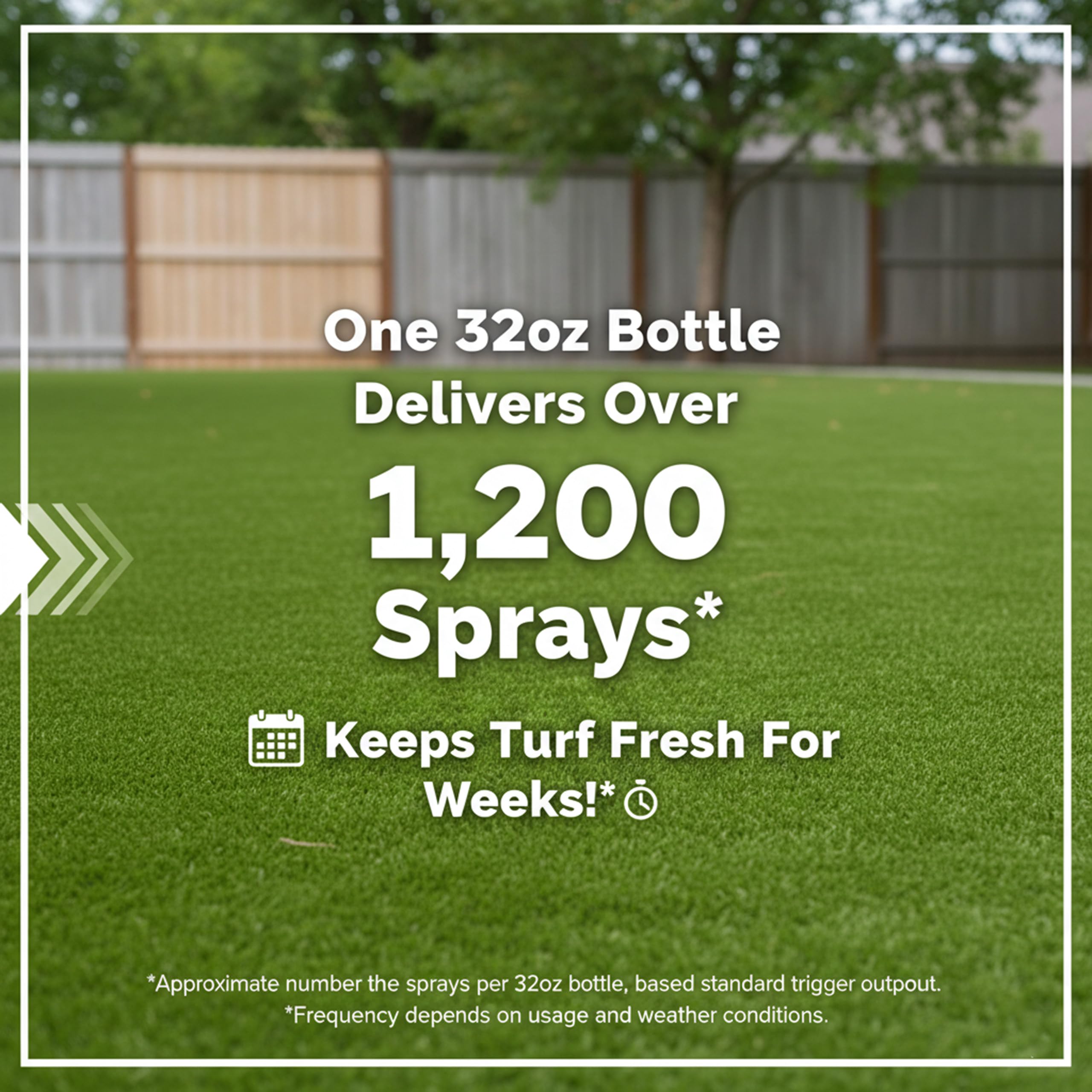 Paws and Play plant-safe turf cleaner safe around garden plants.