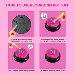 Paws & Smiles recording setup with a 30-second message on a button.