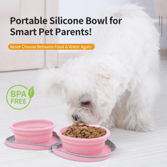 PawSailor leakproof base helps prevent spills in cars and tents.