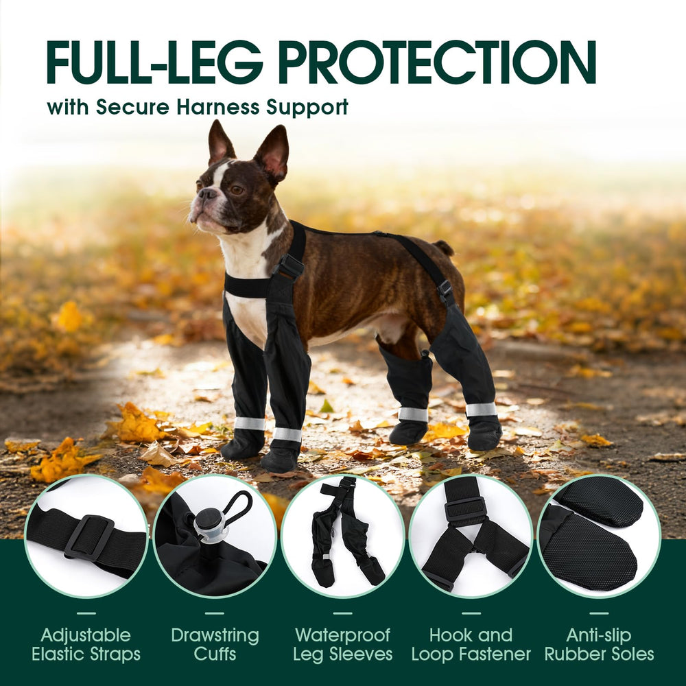 PAWsay anti-slip soles provide traction on wet pavement and ice.