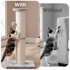 PAWSCRAT beige flannelette finish fits modern interiors.