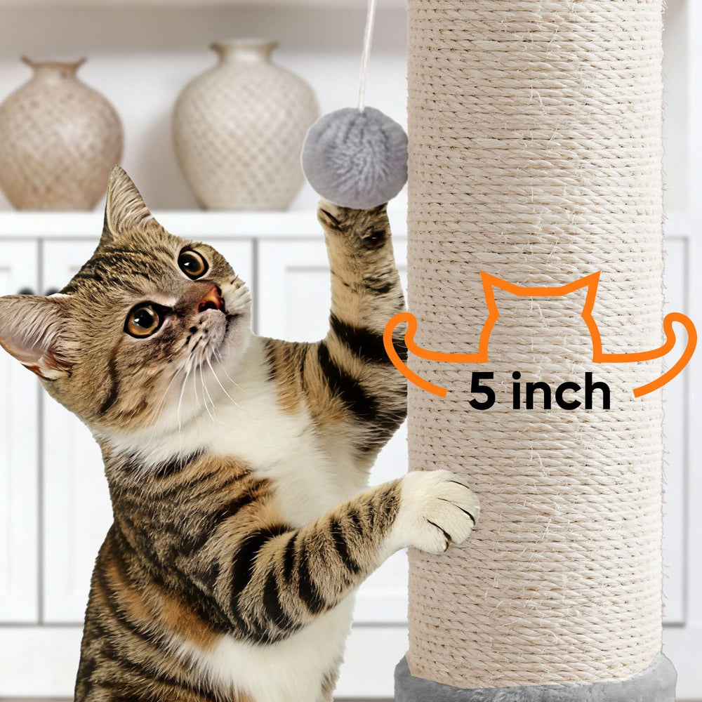 PAWSCRAT machine-wound sisal rope for durable use.