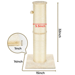 PAWSCRAT sisal rope detail shows durability and paw friendly texture