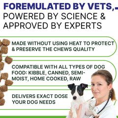 Pawsential calming chews with valerian root for natural relaxation support