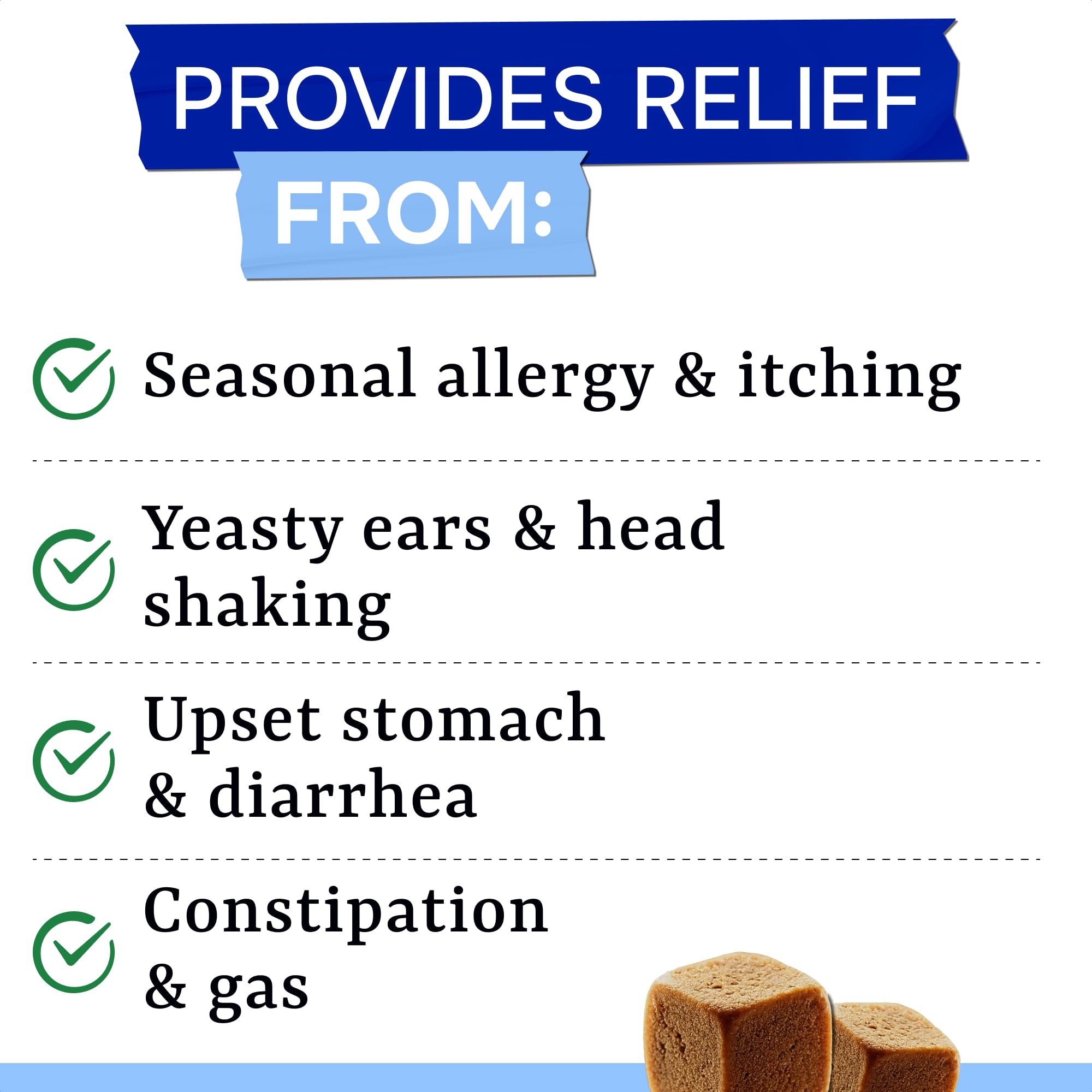 Pawsential anti-allergy blend chews for dogs targeting itching and coat health