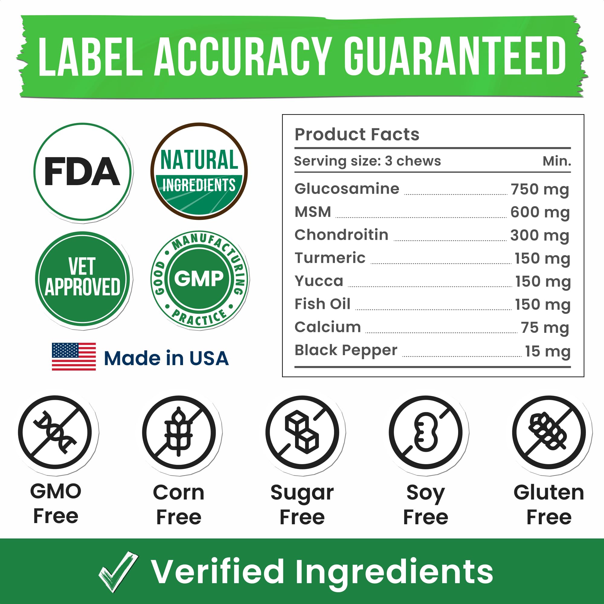 Pawsential vet-approved USA-made claim on the packaging