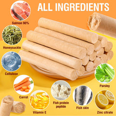 PawsGear Salmon Sticks are suitable for all breeds and life stages.