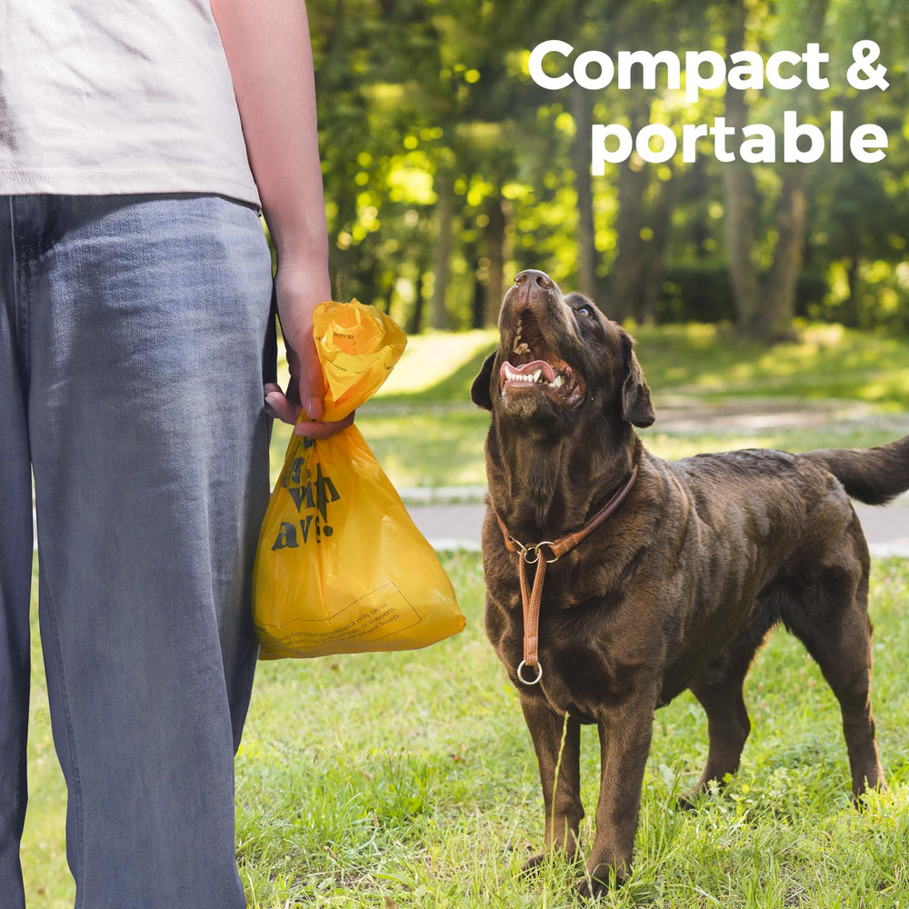 270-count PAWSHOLIC pack provides plentiful bags for busy owners