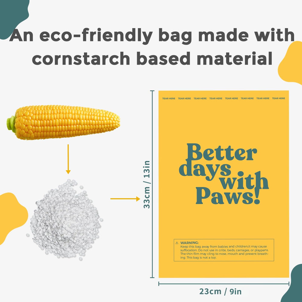 PAWSHOLIC 9x13-inch bags fit most standard dispensers