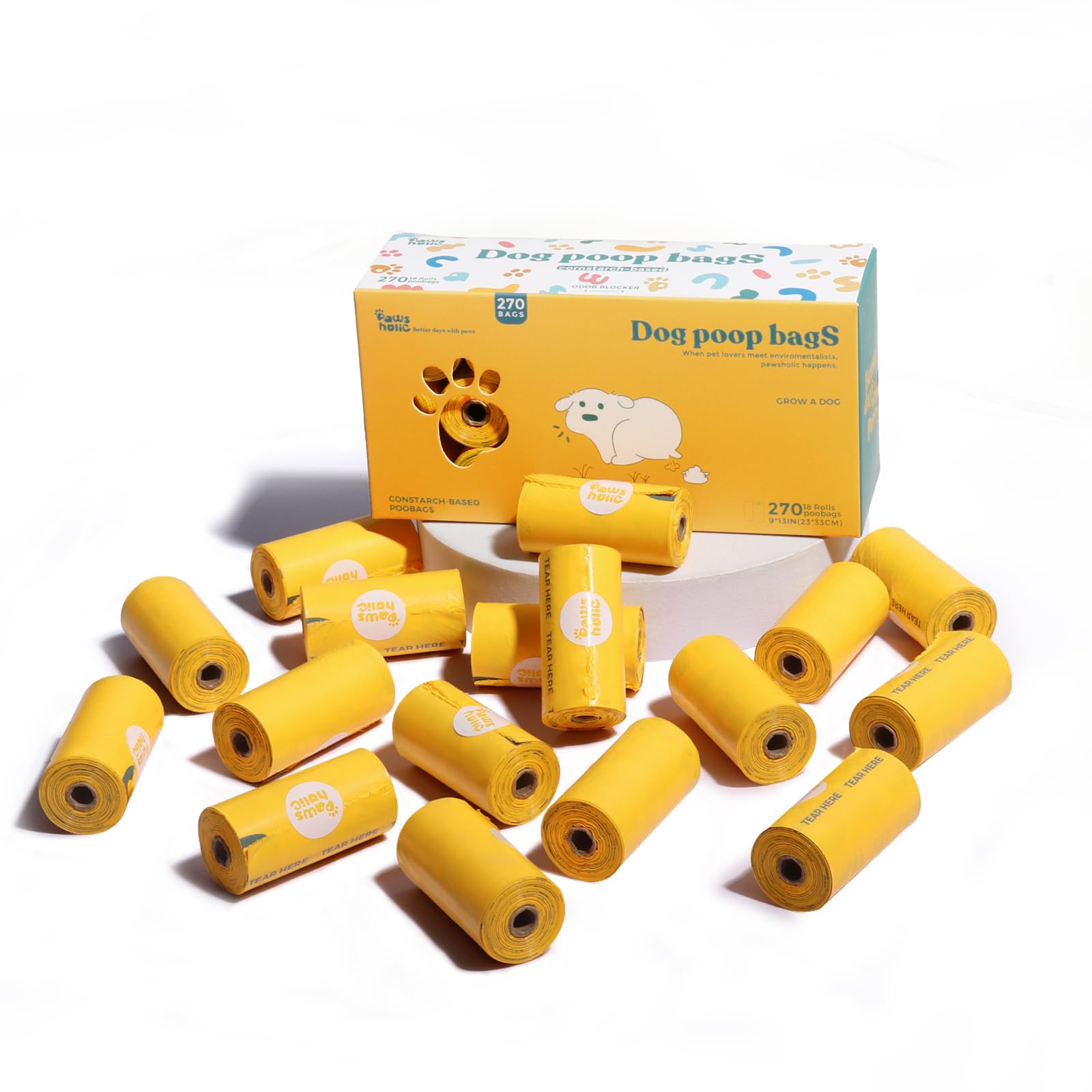 Greener paw print: PAWSHOLIC bags support responsible pickup