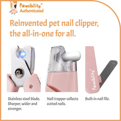 Pawsibility razor-sharp blade delivers clean cuts on dogs and cats.