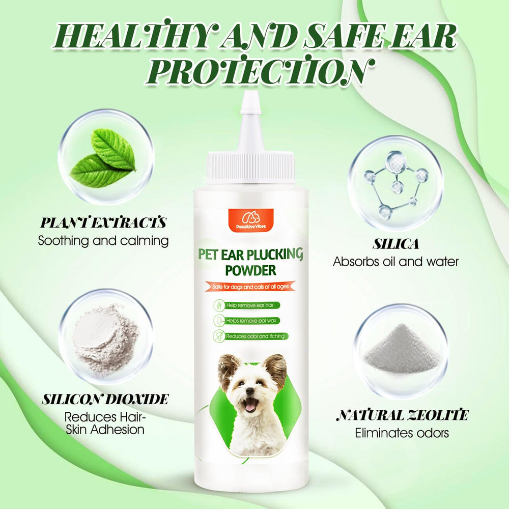 Pawsitive Vibes ear-cleaning tool kit ready for calm at-home grooming