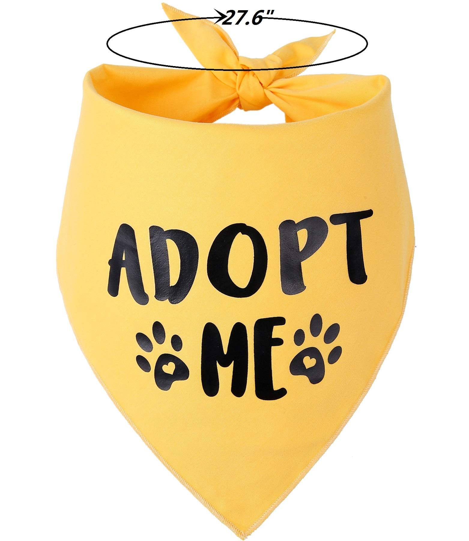 Pawskido Adopt Me Bandana in hot pink boosts visibility on outings.
