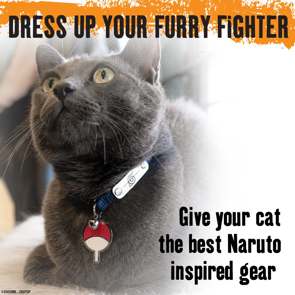 Pawsonify Naruto black rogue design collar blends anime style with everyday use.