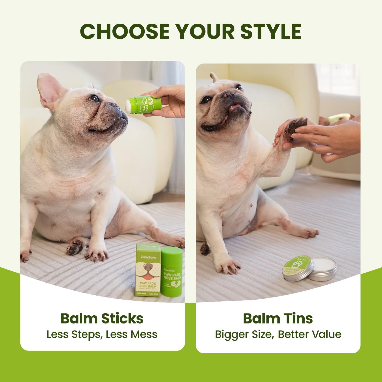 PawSono safe-for-multiple-pets demonstrates gentle formula for other animals.