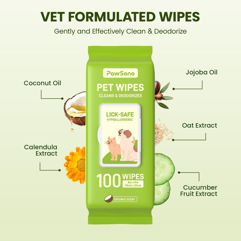 PawSono plant-based formula is gentle on skin and safe if licked