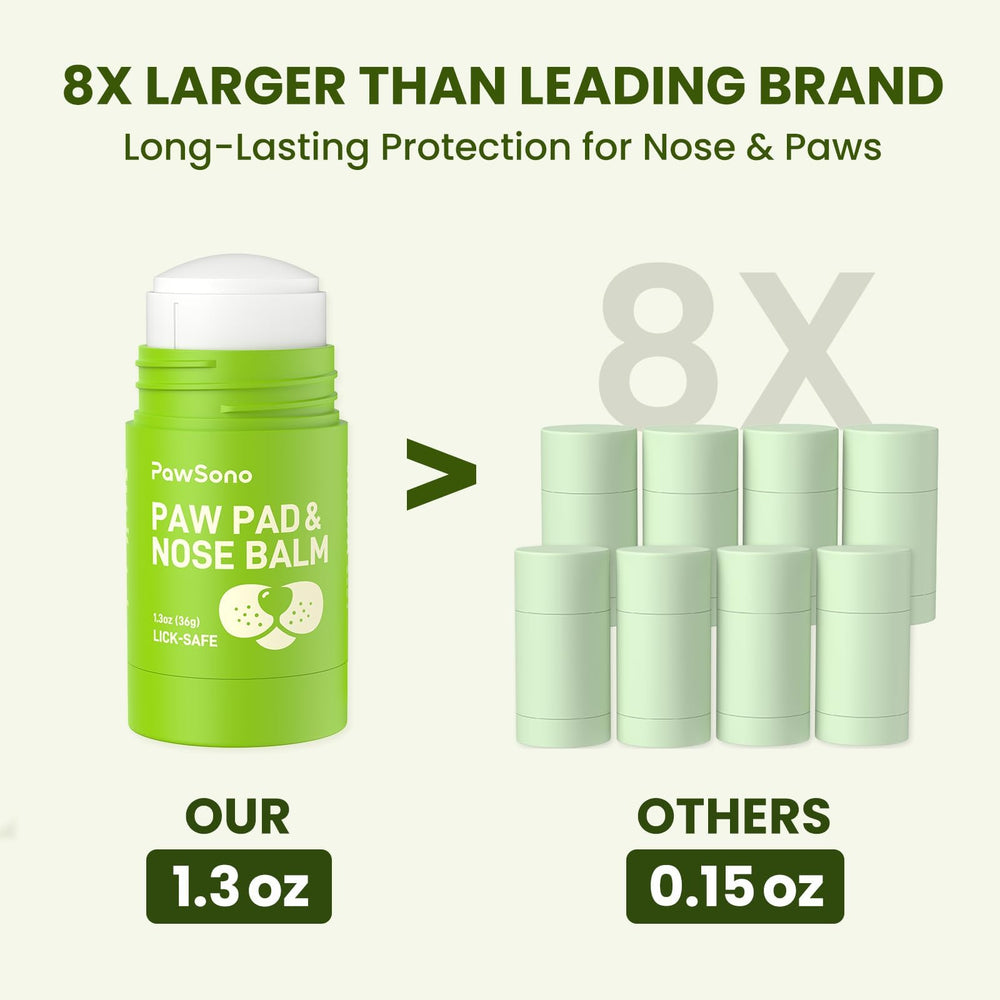 PawSono year-round-paw-nose-care supports all-season comfort for adventurous dogs.