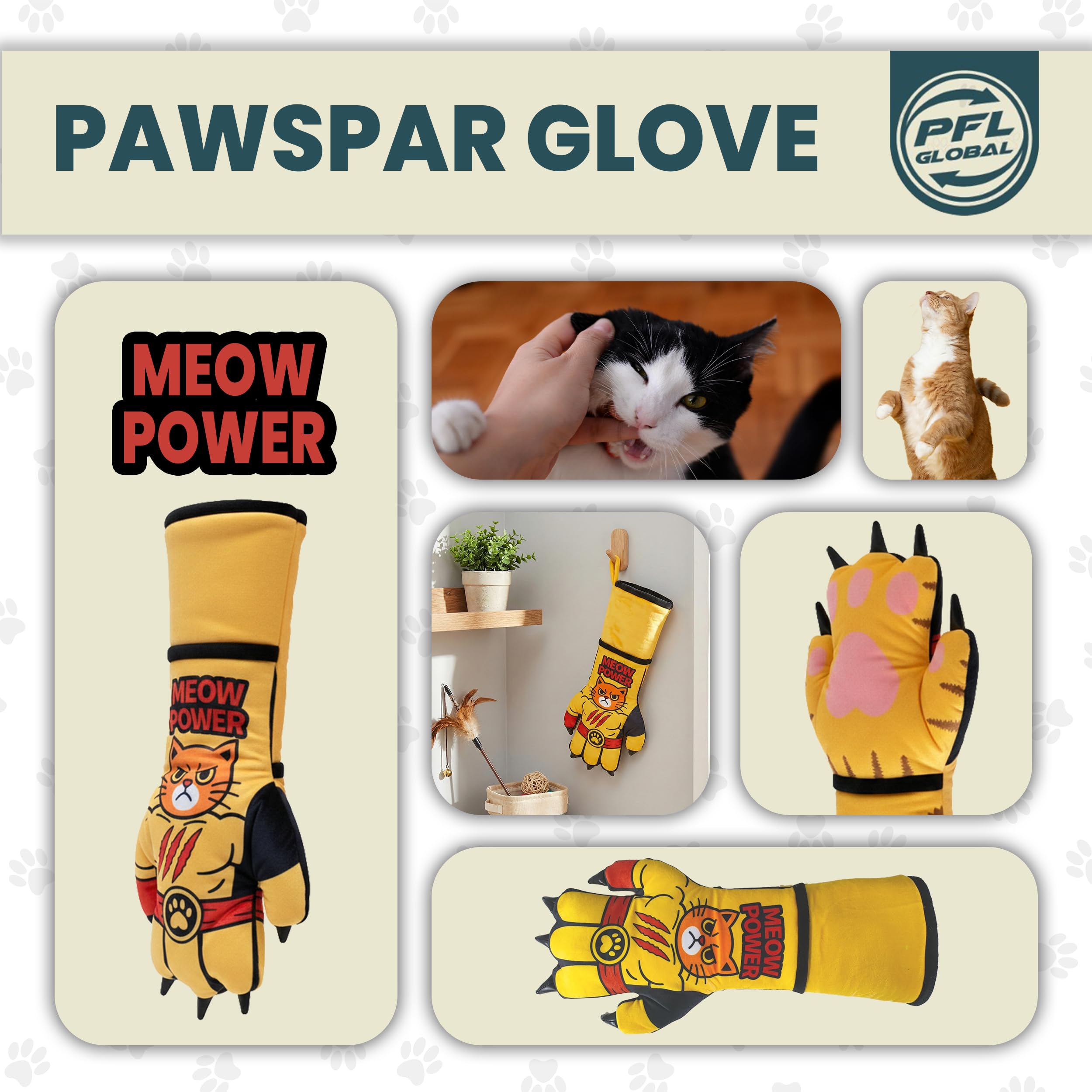 PAWSPAR Built-in hanging loop for convenient storage between sessions