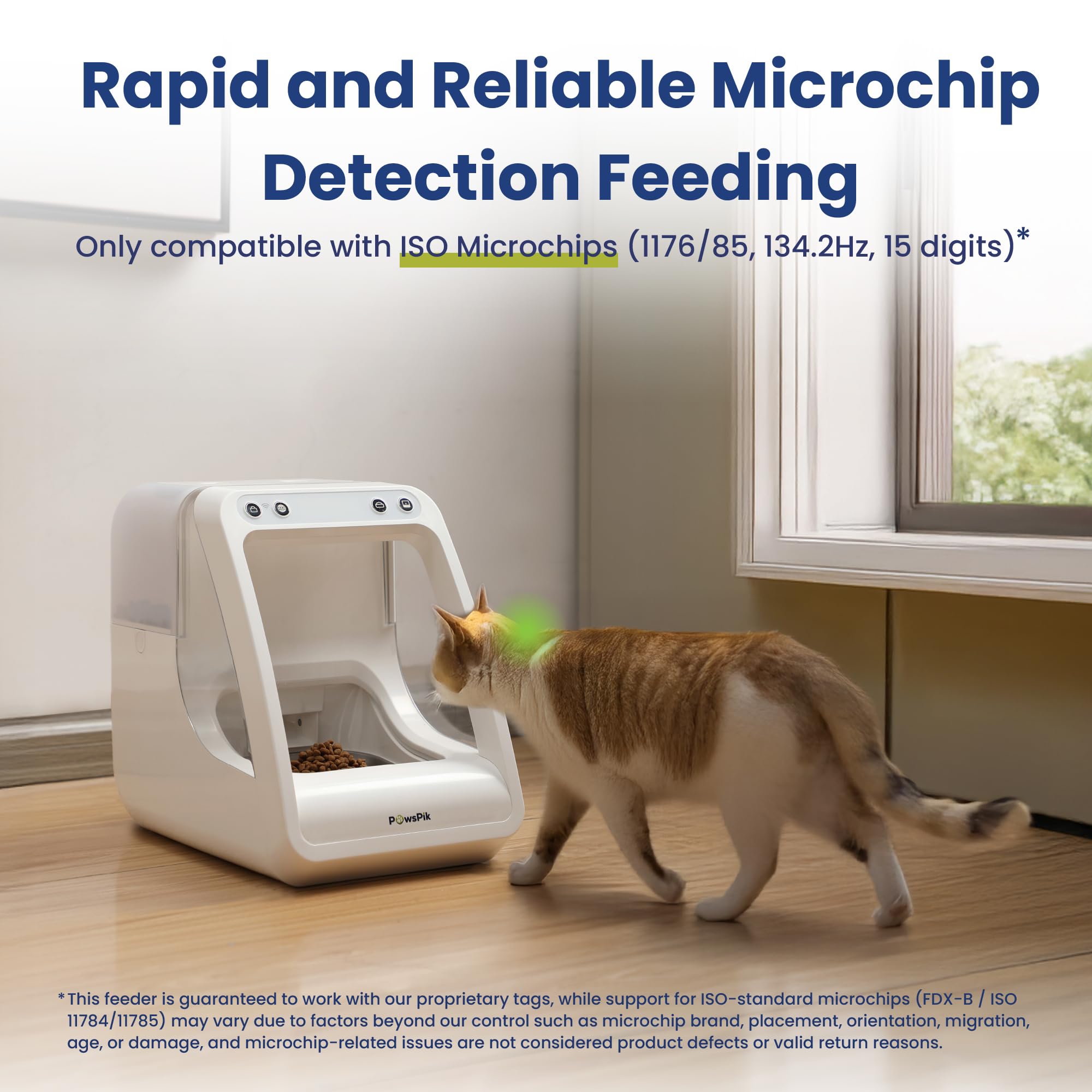 PAWSPIK RFID access setup illustrating tag pairing