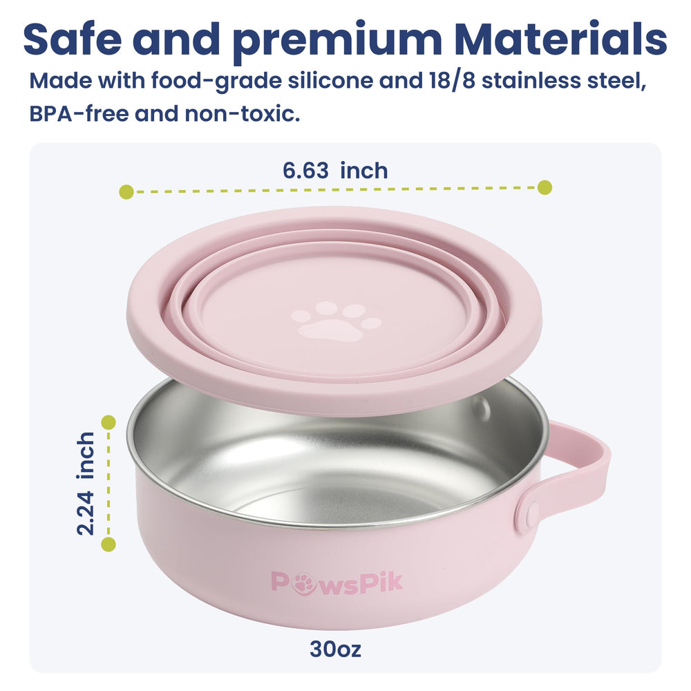 PAWSPIK silicone handle offers a comfortable grip while serving.