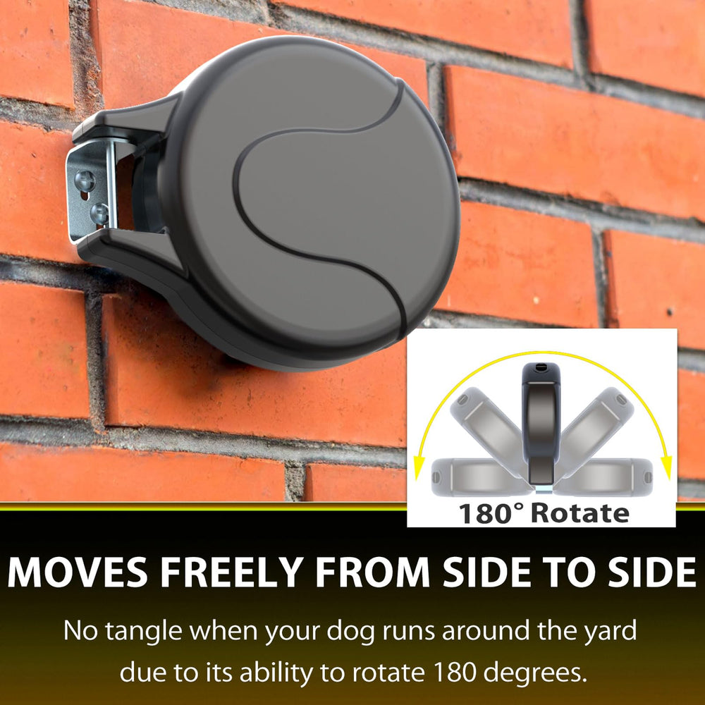 PAWSTATION retraction system uses high-carbon springs for durable performance.