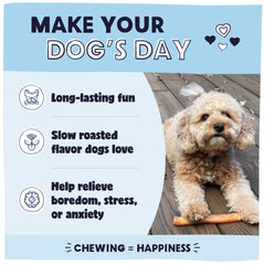 Pawstruck 2-in-1 collagen wrapped jerky rings aid longer, engaging chews